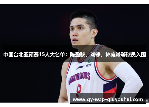 中国台北亚预赛15人大名单:陈盈骏、刘铮、林庭谦等球员入围 中国台北亚预赛15人大名单:陈盈骏、刘铮、林庭谦等球员入围